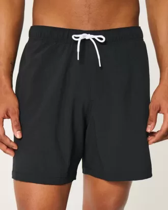 Bañador de voleibol de seersucker hasta medio muslo