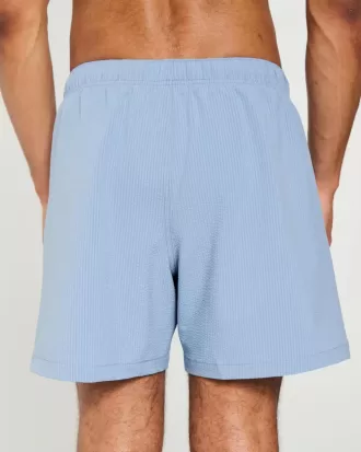 Bañador de voleibol de seersucker hasta medio muslo