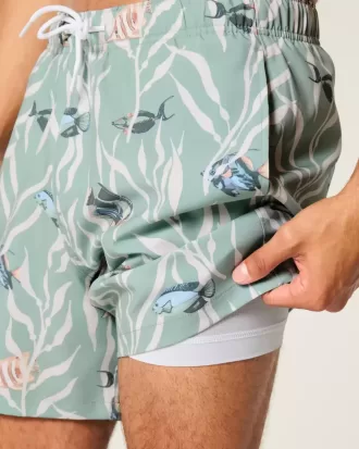 Bañador de voleibol hasta medio muslo