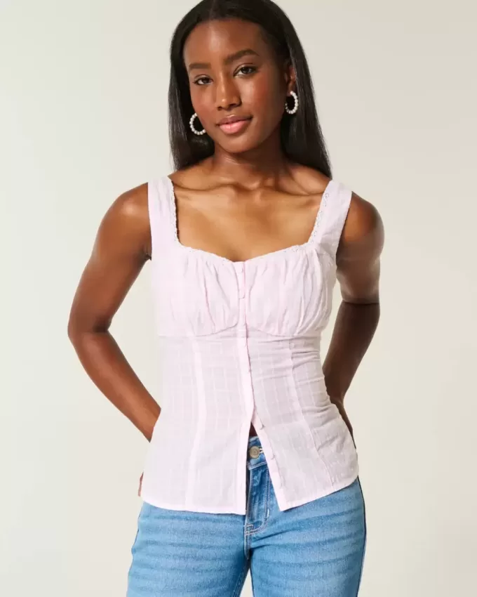 Blusa con botones Blusa con botones