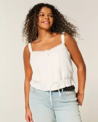 Blusa con cintura ceñida fácil