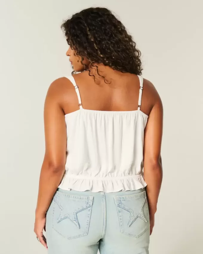 Blusa con cintura ceñida fácil Blusa con cintura ceñida fácil