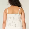 Blusa de mezcla de lino con botones Blusa de mezcla de lino con botones