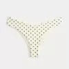 Braguita de bikini atrevida con cintura en V reversible