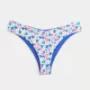 Braguita de bikini atrevida con cintura en V reversible