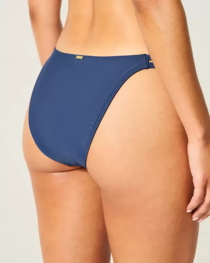 Braguita de bikini atrevida con doble tirante y cuentas Braguita de bikini atrevida con doble tirante y cuentas