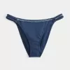 Braguita de bikini atrevida con doble tirante y cuentas Braguita de bikini atrevida con doble tirante y cuentas