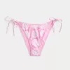 Braguita de bikini atrevida con lazo lateral