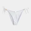 Braguita de bikini atrevida con lazo lateral reversible Braguita de bikini atrevida con lazo lateral reversible