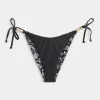 Braguita de bikini atrevida con lazo lateral reversible Braguita de bikini atrevida con lazo lateral reversible