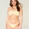 Braguita de bikini atrevida con tiras anchas de jacquard Braguita de bikini atrevida con tiras anchas de jacquard