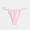 Braguita de bikini atrevida con tiras anchas de jacquard Braguita de bikini atrevida con tiras anchas de jacquard