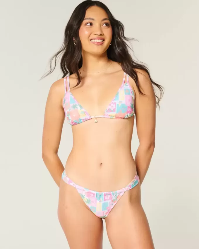Braguita de bikini atrevida con tiras laterales Braguita de bikini atrevida con tiras laterales