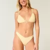 Braguita de bikini atrevida de jacquard con cintura en V y pierna alta Braguita de bikini atrevida de jacquard con cintura en V y pierna alta