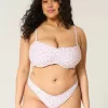 Braguita de bikini atrevida de pierna alta