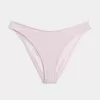 Braguita de bikini atrevida de pierna alta y brillante Braguita de bikini atrevida de pierna alta y brillante