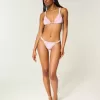 Braguita de bikini atrevida de pierna alta y fruncida Braguita de bikini atrevida de pierna alta y fruncida
