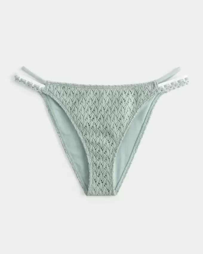 Braguita de bikini atrevida estilo crochet