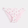 Braguita de bikini de tiro bajo acanalada Braguita de bikini de tiro bajo acanalada