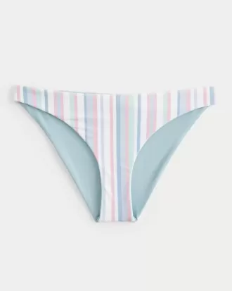 Braguita de bikini reversible de tiro bajo y atrevida