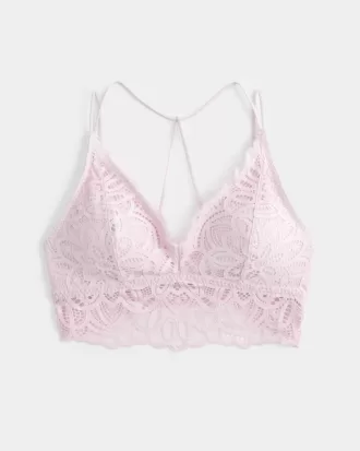Bralette de encaje estilo crochet