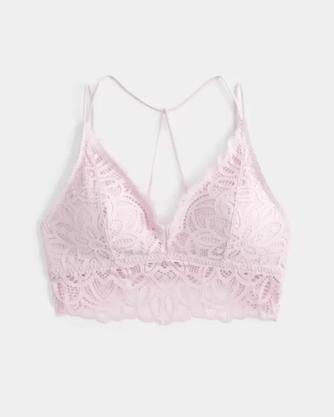 Bralette de encaje estilo crochet Bralette de encaje estilo crochet