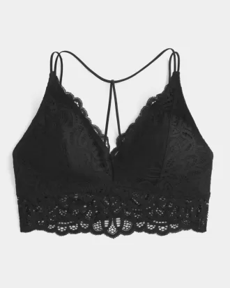 Bralette de encaje estilo crochet