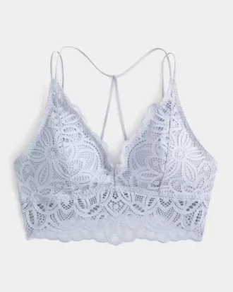 Bralette de encaje estilo crochet