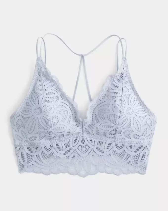 Bralette de encaje estilo crochet Bralette de encaje estilo crochet