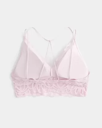 Bralette de encaje estilo crochet