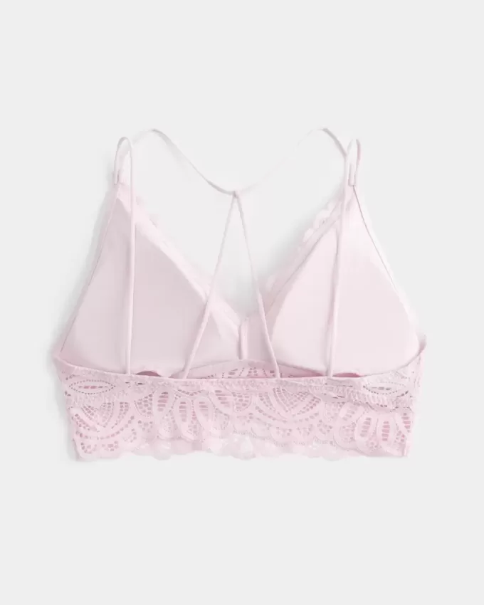Bralette de encaje estilo crochet Bralette de encaje estilo crochet