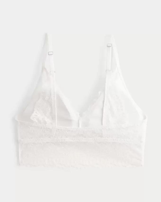 Bralette triangular de encaje Bralette triangular de encaje