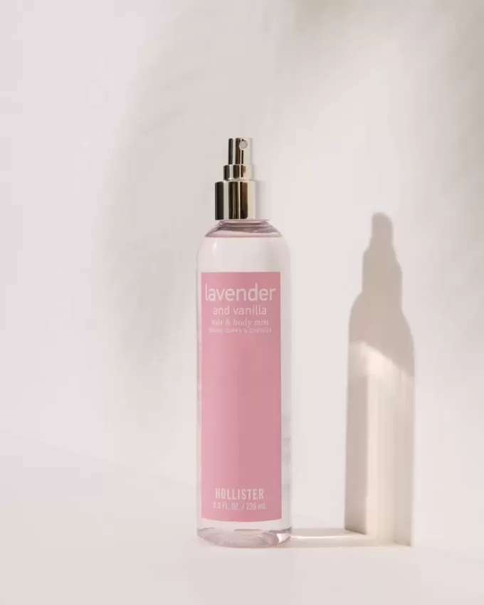Bruma para cabello y cuerpo de lavanda y vainilla Bruma para cabello y cuerpo de lavanda y vainilla