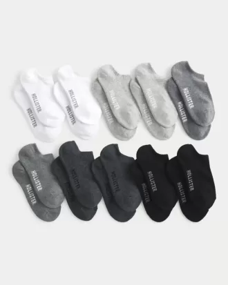 Calcetines tobilleros con logotipo (paquete de 10)