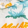 Camisa cuadrada de mezcla de lino con estampado McLaren Camisa cuadrada de mezcla de lino con estampado McLaren