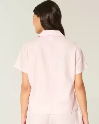 Camisa de algodón de manga corta de la clase del 26