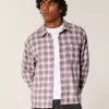 Camisa de franela cuadrada Camisa de franela cuadrada