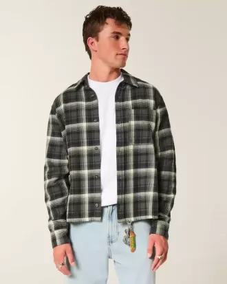 Camisa de franela cuadrada