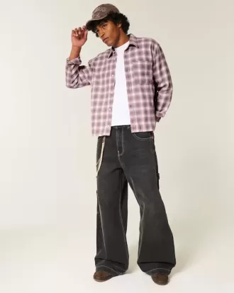 Camisa de franela cuadrada