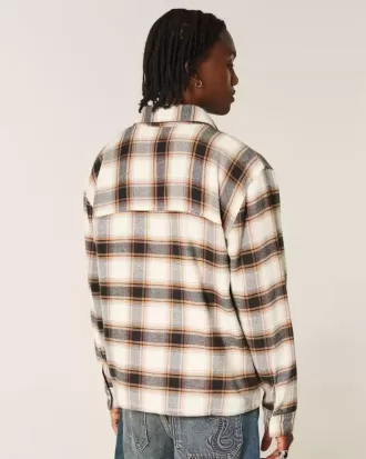 Camisa de franela cuadrada