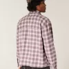 Camisa de franela cuadrada Camisa de franela cuadrada