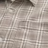 Camisa de franela cuadrada Camisa de franela cuadrada