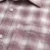 Camisa de franela cuadrada Camisa de franela cuadrada