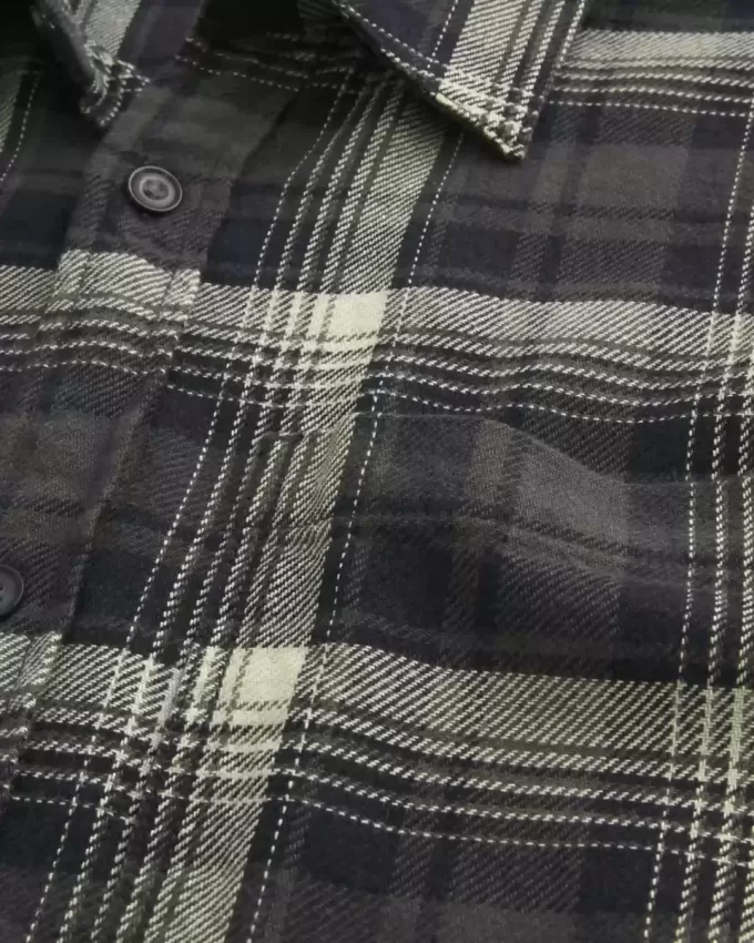 Camisa de franela cuadrada Camisa de franela cuadrada