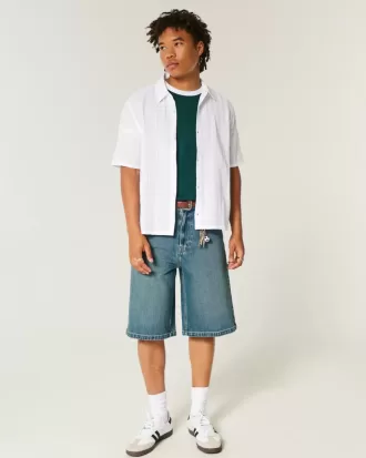 Camisa de manga corta cuadrada