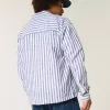 Camisa relajada de mezcla de lino Camisa relajada de mezcla de lino