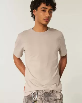 Camiseta clásica de corte redondo