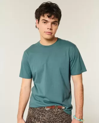 Camiseta clásica de corte redondo