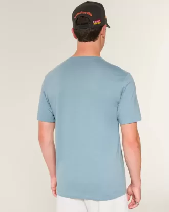 Camiseta clásica de corte redondo