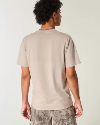 Camiseta clásica de corte redondo